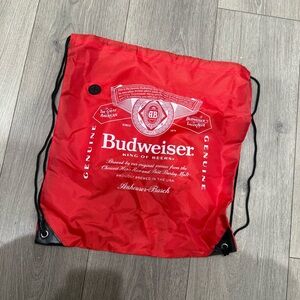 Budweiser Red Backpack with Logo